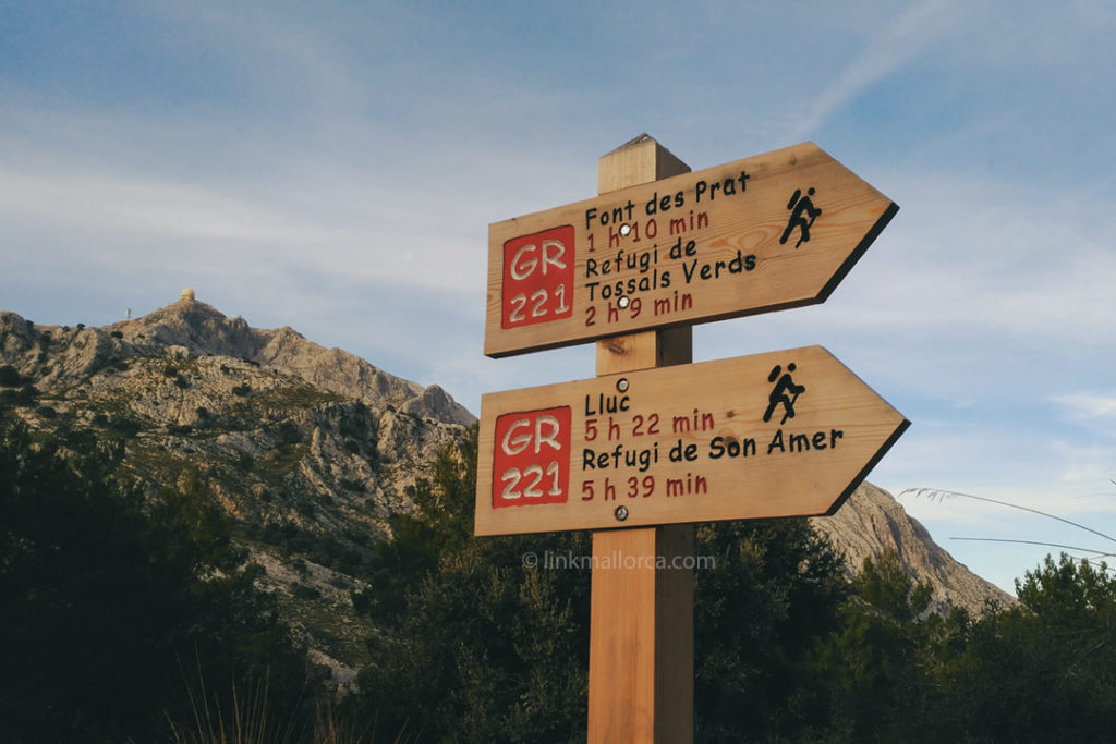 Sendero GR221 Ruta de la Pedra en Sec, Mallorca