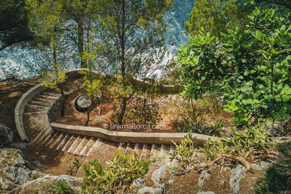 Escaleras Punta s'Escaleta Restaurante Nautilus Port de Sóller