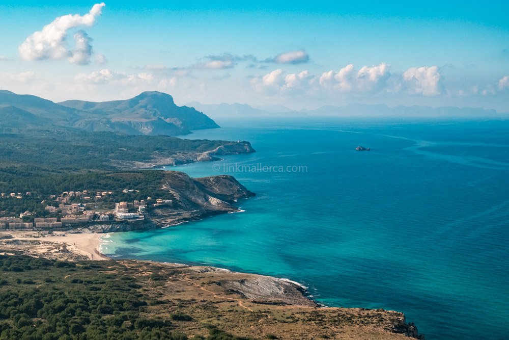 Ruta senderismo Cala Mesquida Arenalet d'Aubarca