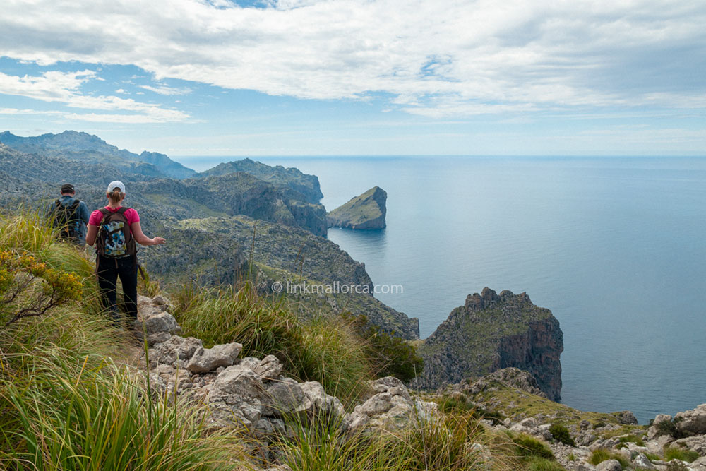 Ruta senderismo Volta al Puig Roig Mallorca