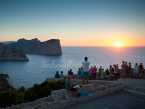 Atardecer en el Faro de Formentor, Mallorca
